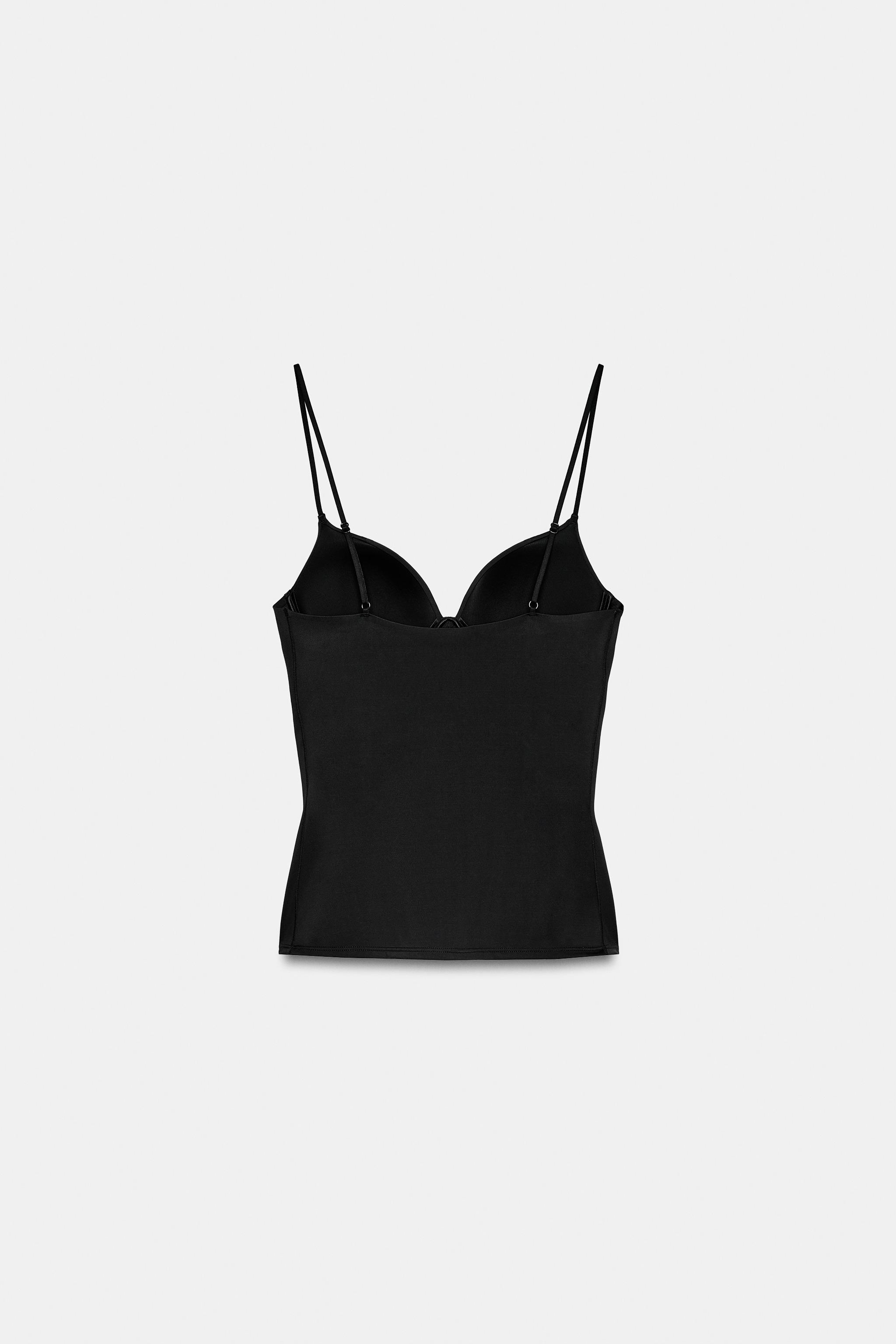TOP MÉLANGE POLYAMIDE AVEC ENTREDEUX